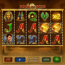 Retrozino - Book of Dead Slot Game by Play'n GO